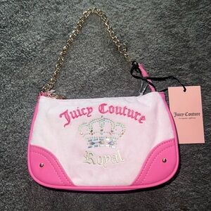 Juicy Couture Hot Pink Royal mini purse